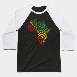 African Reggae Music Baseball T-Shirt